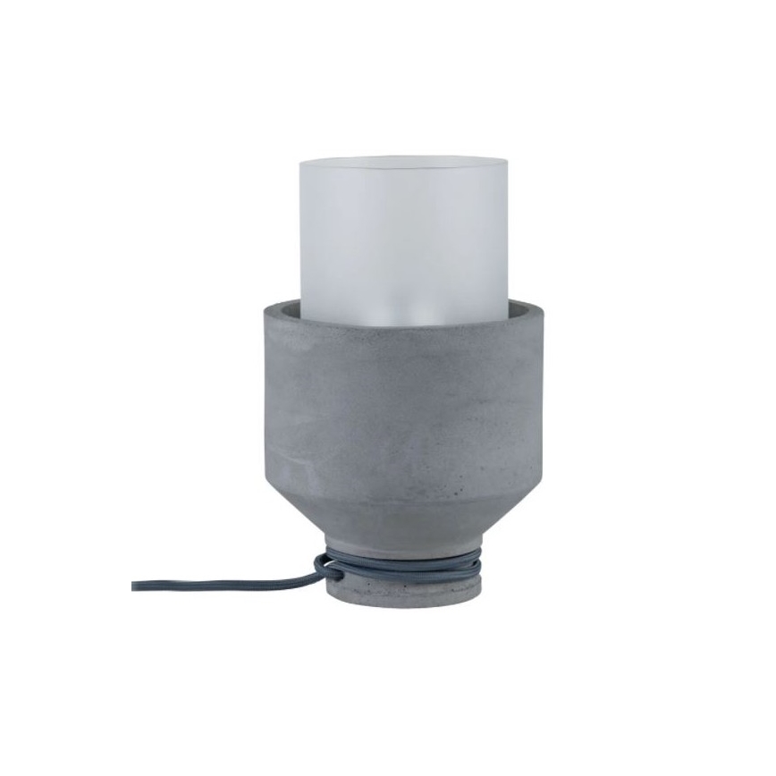 Paulmann 79619 - 1xE27/20W Lampada da tavolo  HELIN 230V