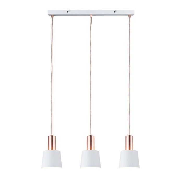 Paulmann 79657 - 3xE14/20W Lampadario a sospensione con filo NEORDIC HALDAR 230V