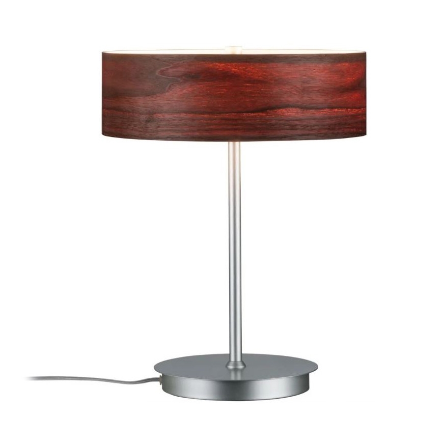 Paulmann 79684 - 2xE27/20W Lampada da tavolo LISKA 230V