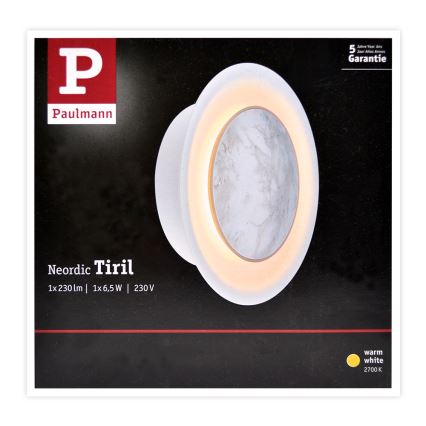 Paulmann 79700 - LED/6,5W Applique TIRIL 230V