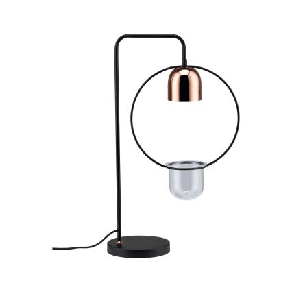 Paulmann 79746 - 1xGU10/20W Lampada da tavolo FANJA 230V fumé