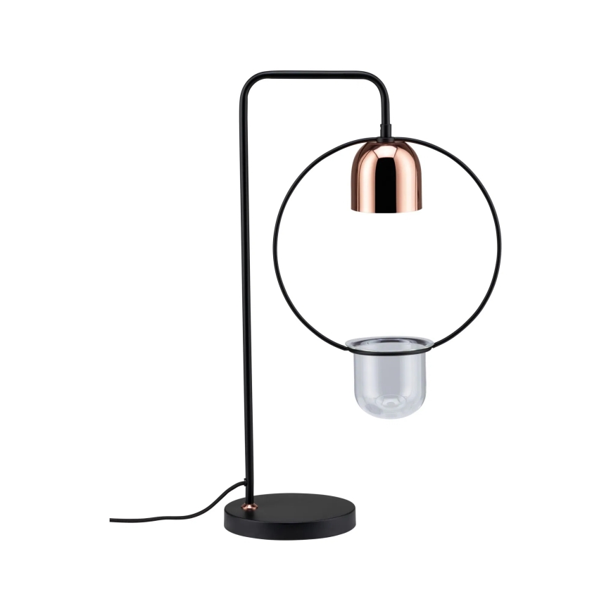 Paulmann 79746 - 1xGU10/20W Lampada da tavolo FANJA 230V fumé