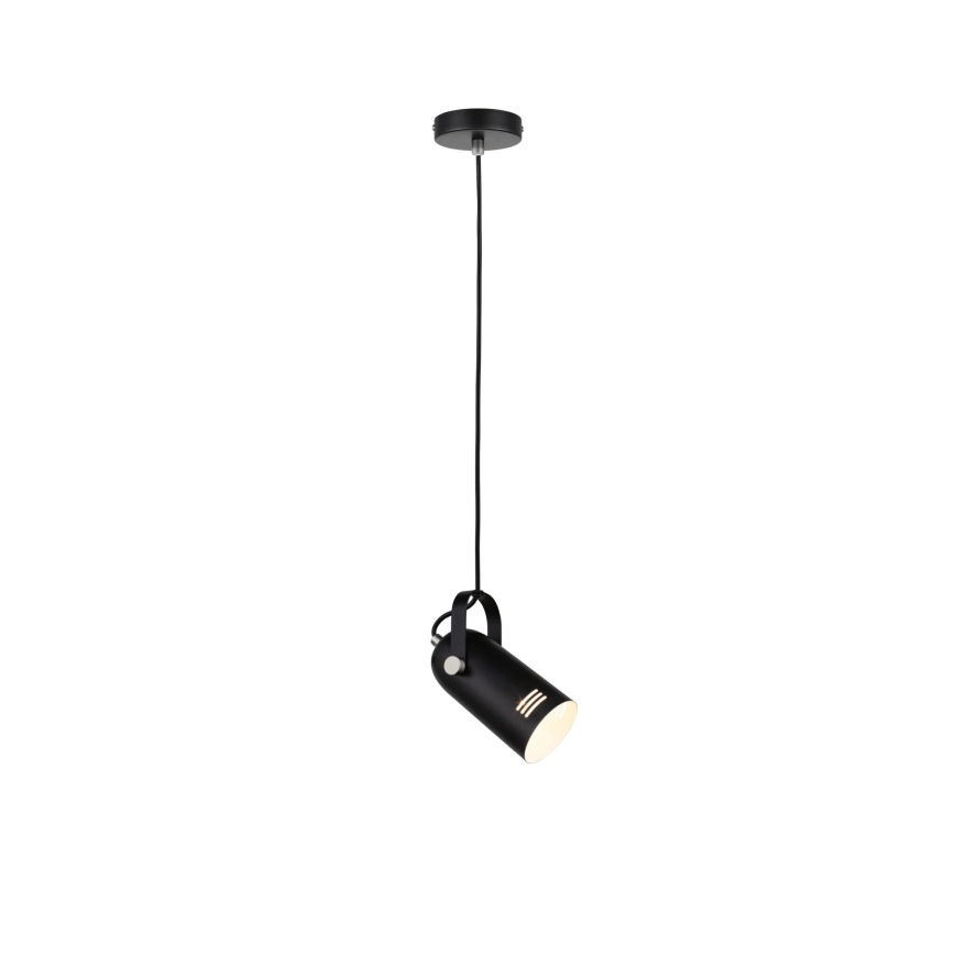 Paulmann 79766 - 1xE27/15W Lampada a sospensione su cavo LAVEA 230V nero