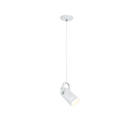 Paulmann 79767 - 1xE27/15W Lampadario a sospensione con cavo LAVEA 230V bianco