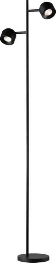 Paulmann 79775 - 2xLED/3W Lampada da terra con dimmer PURIK PANE 230V