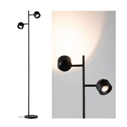 Paulmann 79775 - 2xLED/3W Lampada da terra con dimmer PURIK PANE 230V