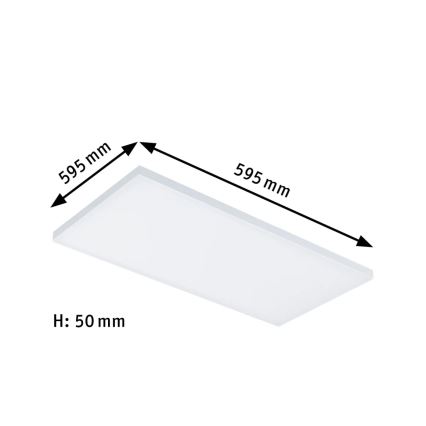 Paulmann 79827 - LED/15,5W Lampada dimmerabile SMART VELORA 230V 2700-6500K