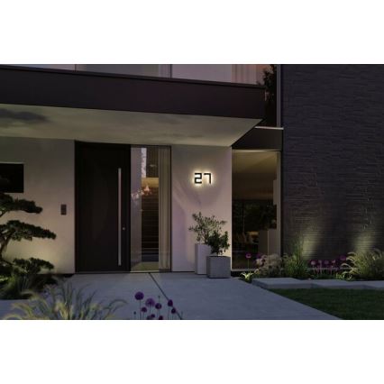 Paulmann 79842 - LED/0,2W IP44 Numero civico solare 1,2V 1500 mAh