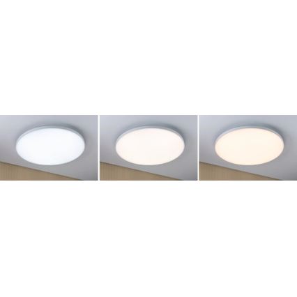 Paulmann 79894 - LED/38W Plafoniera VELORA 230V 3000/4000/6500K Ø 60 cm bianco