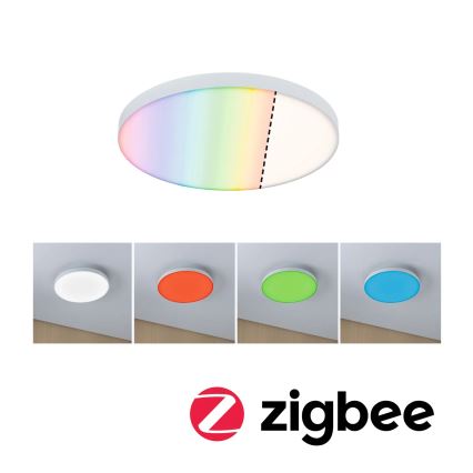 Paulmann 79899 - Lampada da soffitto dimmerabile LED RGBW/16,5W SMART VELORA 230V