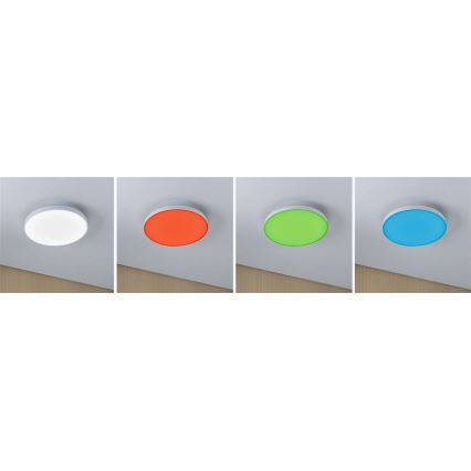 Paulmann 79899 - Lampada da soffitto dimmerabile LED RGBW/16,5W SMART VELORA 230V