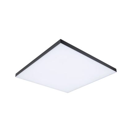 Paulmann 79913 - Plafoniera dimmerabile LED/31W RGBW LORIA 230V 3000-6500K 59,5x59,5 cm nera + telecomando