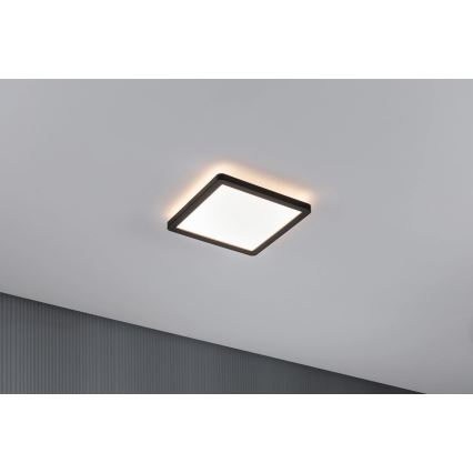 Paulmann 79920 - LED/11,2W Pannello dimmerabile ATRIA 230V 3000K 19x19 cm nero