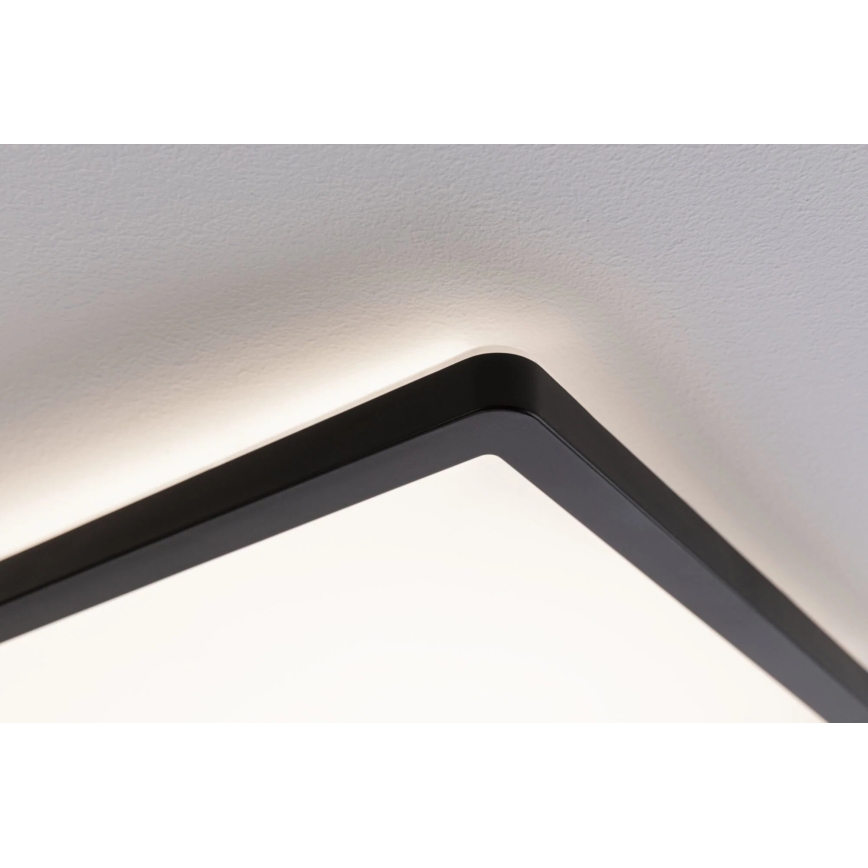 Paulmann 79921 - Pannello LED dimmerabile 16W ATRIA 230V 3000K 29,3x29,3 cm, nero