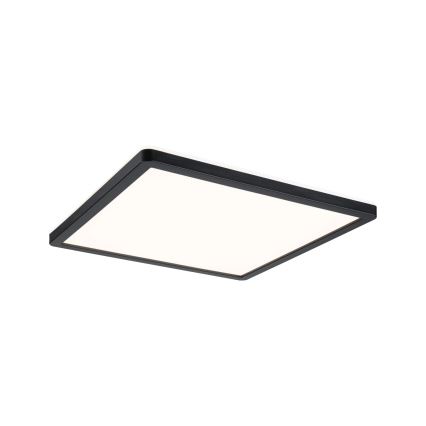 Paulmann 79921 - Pannello LED dimmerabile 16W ATRIA 230V 3000K 29,3x29,3 cm, nero