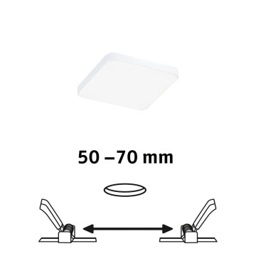 Paulmann 79953 - LED/6W IP44 Faretto da incasso per bagno dimmerabile VARIFIT 230V