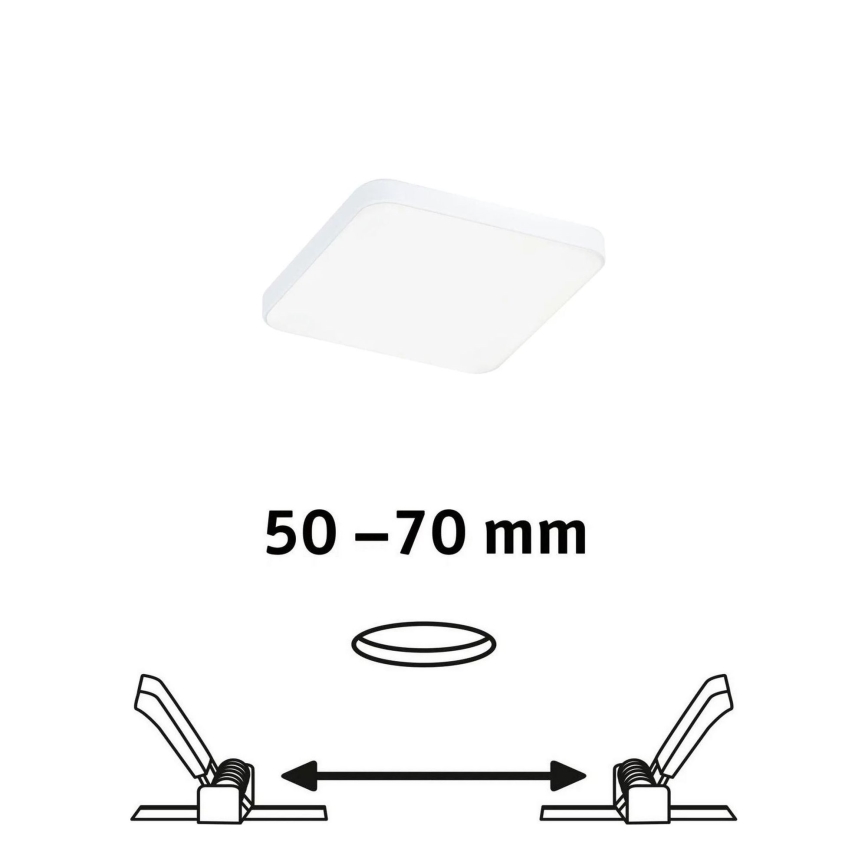 Paulmann 79953 - LED/6W IP44 Faretto da incasso per bagno dimmerabile VARIFIT 230V