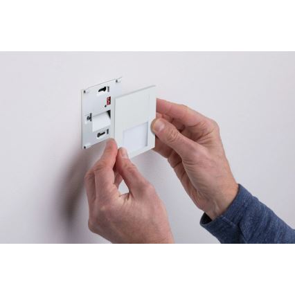 Paulmann 79999 - LED/1W Illuminazione scale TSARO 230V Follow/bianco