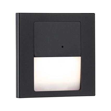 Paulmann 80004 - LED/1W Illuminazione scale con sensore TSARO 230V Lead/nero