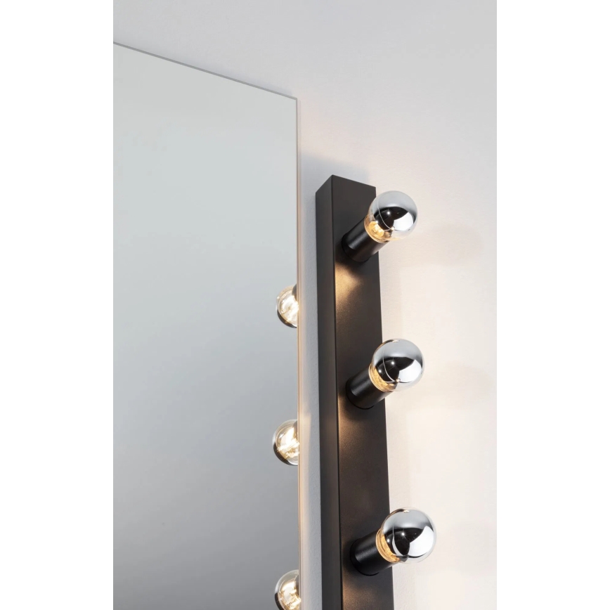 Paulmann 80099 - 4xE14/40W IP44 Lampada per specchio da bagno REGULA 230V nero
