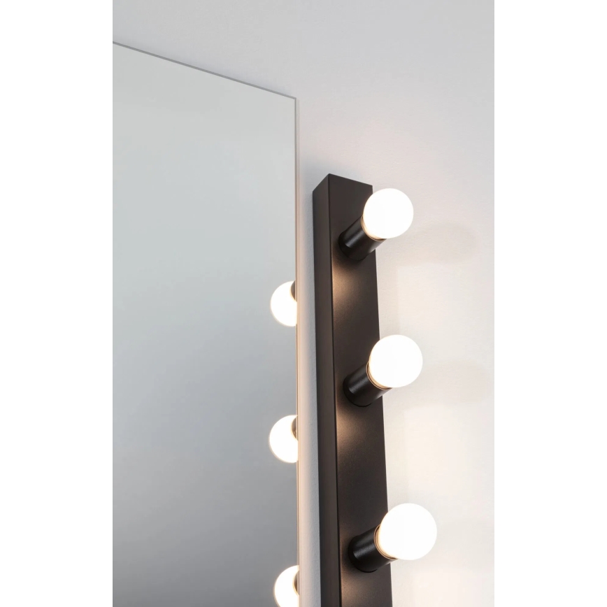 Paulmann 80099 - 4xE14/40W IP44 Lampada per specchio da bagno REGULA 230V nero
