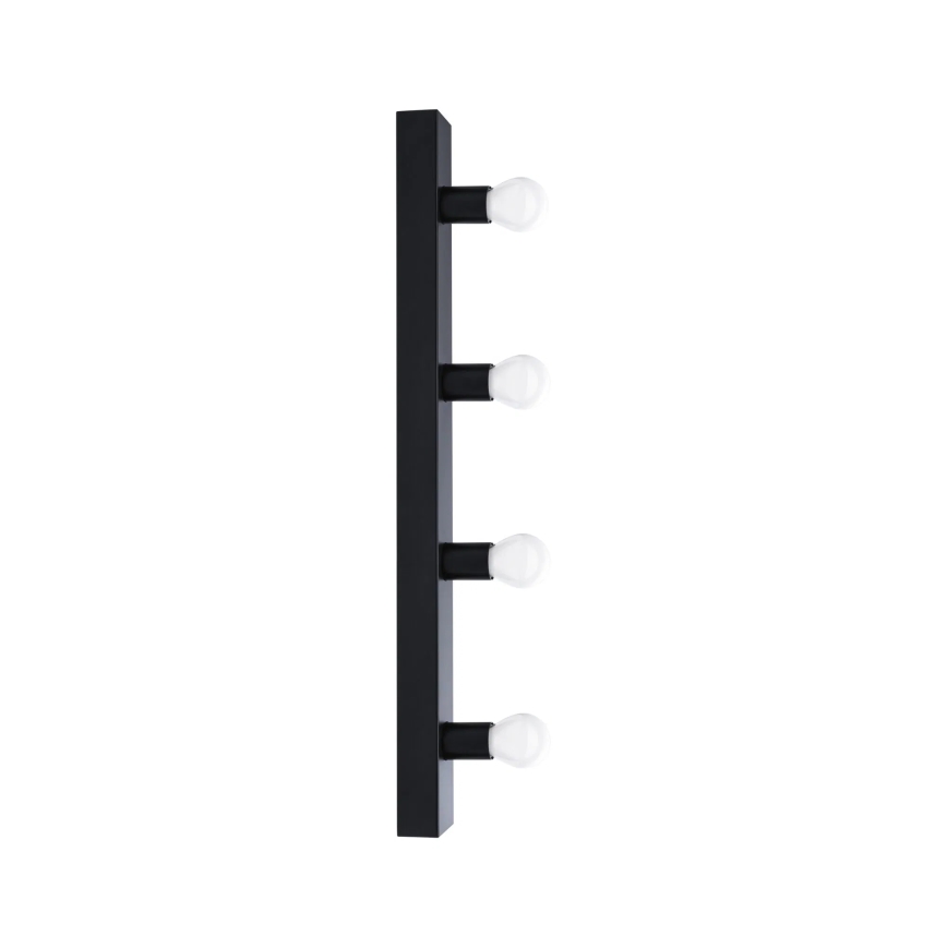 Paulmann 80099 - 4xE14/40W IP44 Lampada per specchio da bagno REGULA 230V nero