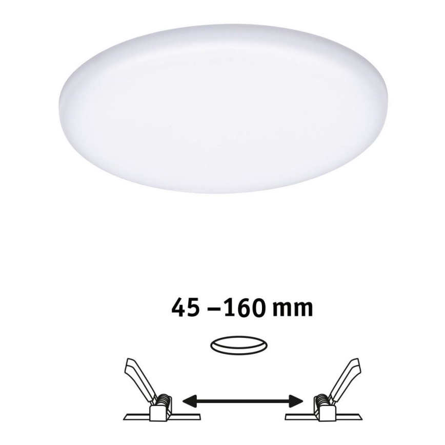 Paulmann 92389 - LED/17W IP44 Lampada da incasso per bagno VARIFIT 230V