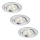 Paulmann 92530 - SET 3x LED/3W Lampada da incasso per bagni PREMIUM LINE 230V