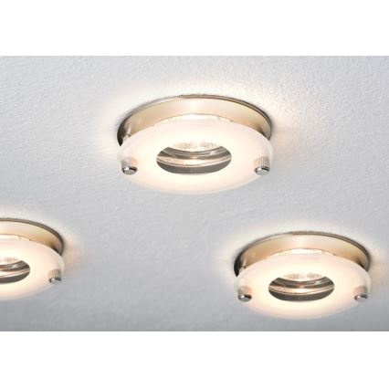 Paulmann 92549 - SET 3xGU5,3/35W Lampada da incasso per bagni PREMIUM 230V/12V