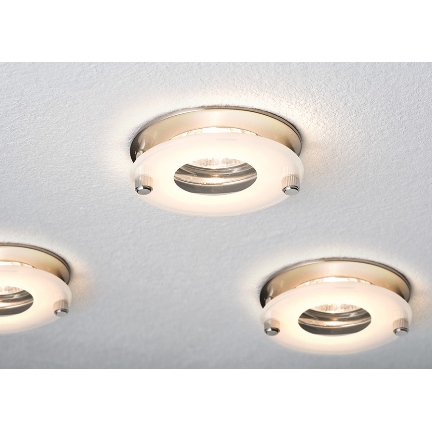 Paulmann 92549 - SET 3xGU5,3/35W Lampada da incasso per bagni PREMIUM 230V/12V