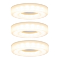 Paulmann 92704 - SET 3xLED/5,5W Lampada da incasso BAGEL 230V