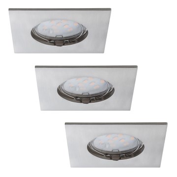 Paulmann 92762 - SET 3xLED-6,8W IP44 Lampada da incasso per bagni PREMIUM 3xLED/6,8W/230V Paulmann 92762 - SET 3xLED-6,8W IP44 Lampada da incasso per bagni PREMIUM 3xLED/6,8W/230V