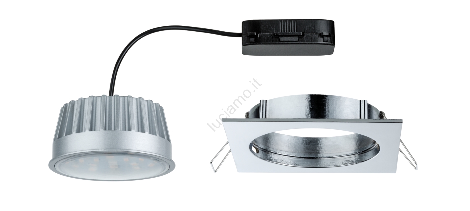 Paulmann 92755 - SET 3xLED/6,8W IP44 Lampada da incasso per bagno COIN 230V