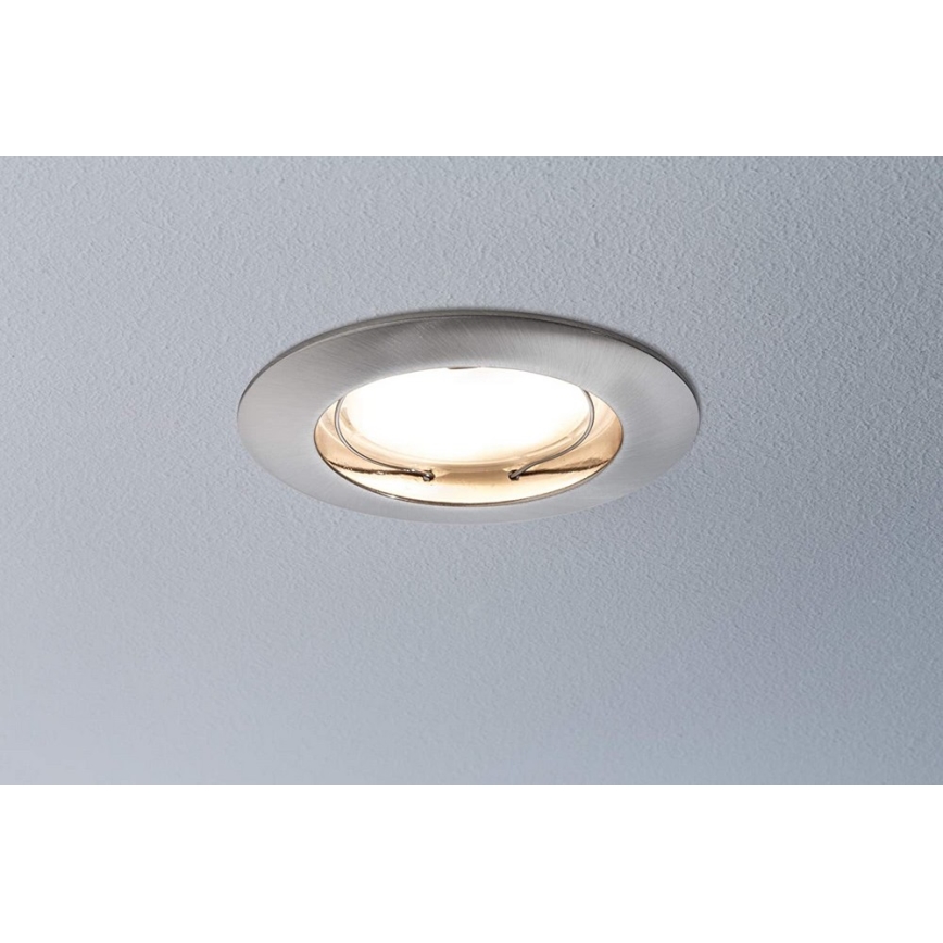Paulmann 92827 - SET 3xLED/7W IP44 Lampada da incasso dimmerabile per bagni COIN 230V