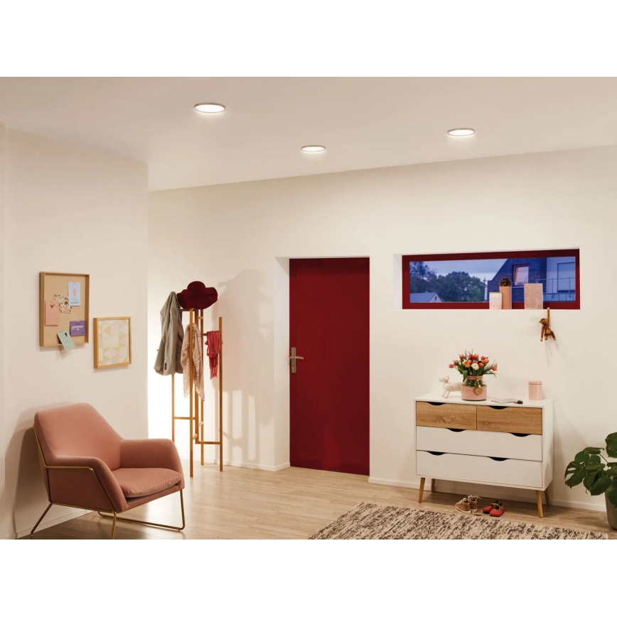 Paulmann 92946 - LED/11W IP23 Faretto da incasso per bagno AREO 230V Ø 18 cm cromo opaco