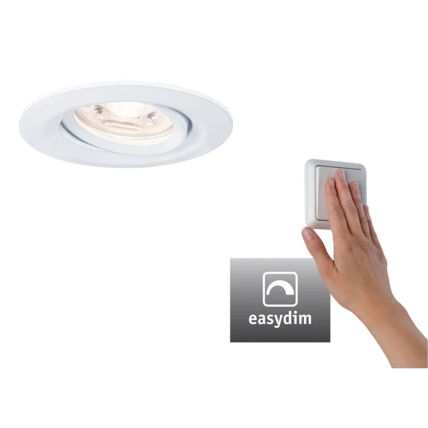 Paulmann 92970 - LED/4,2W IP23 Lampada da incasso dimmerabile per bagni COIN 230V