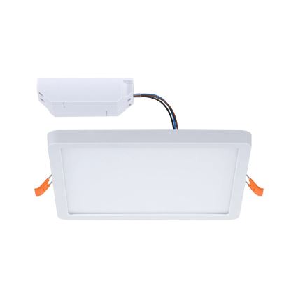 Paulmann 92993 - Lampada LED/13W IP44 da incasso per bagno AREO 230V 2000/3000/4000K 17,5x17,5 cm bianco
