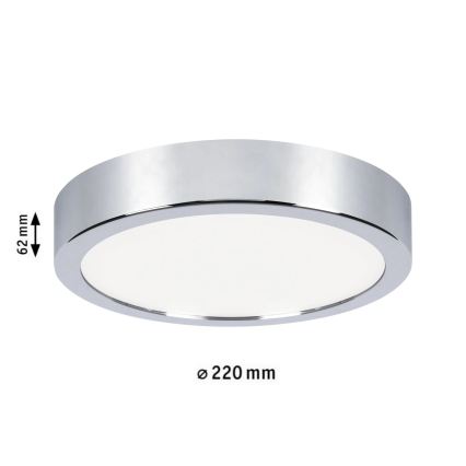 Paulmann 93018 - LED/13W IP44 Plafoniera da soffitto dimmerabile per bagno AVIAR 230V