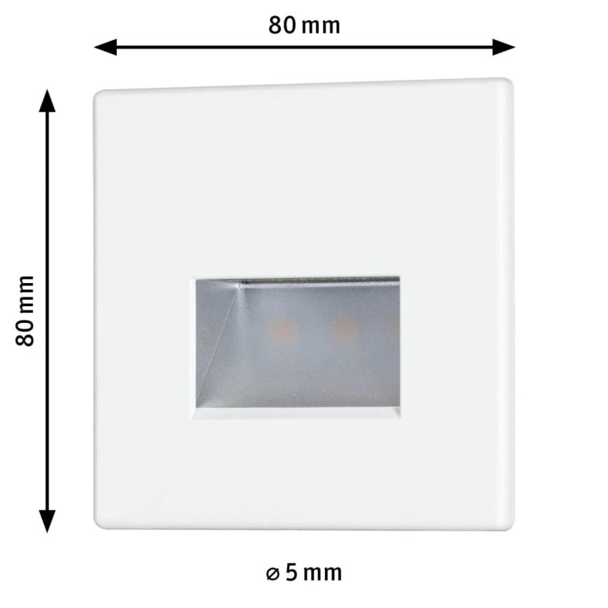 Paulmann 93093 - LED/1,2W Lampada da scala EDGE 230V