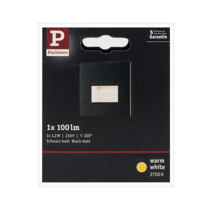 Paulmann 93094 - Lampada LED da 1,2W per scale EDGE 230V