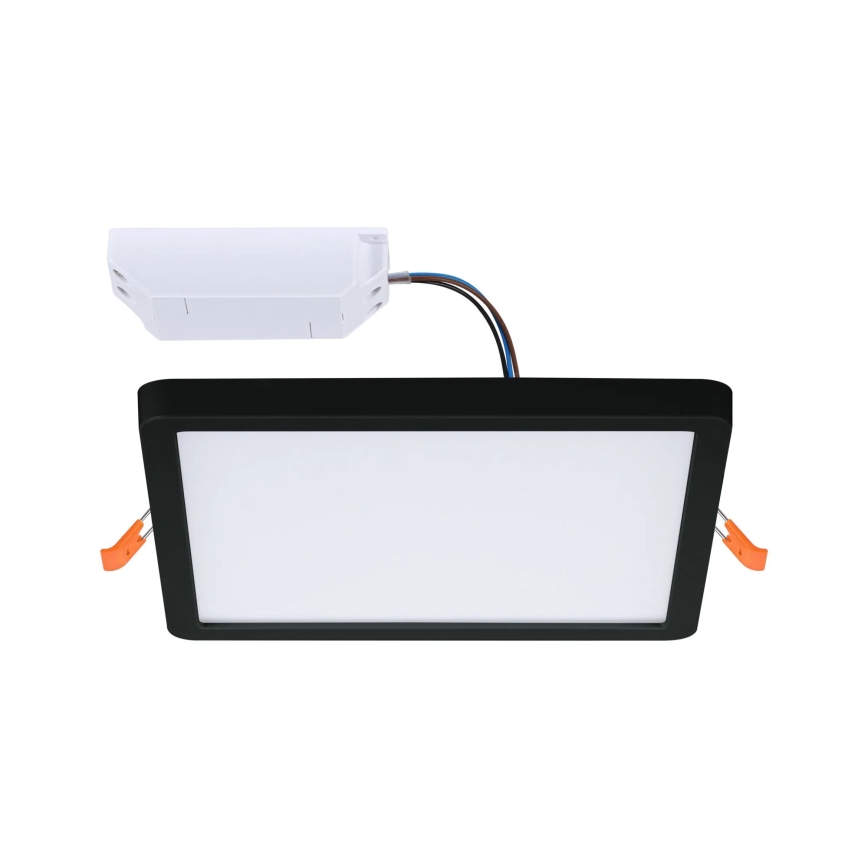 Paulmann 93101 - LED/13W IP44 Lampada da incasso per bagno AREO 230V 2000/3000/4000K 17,5x17,5 cm nero