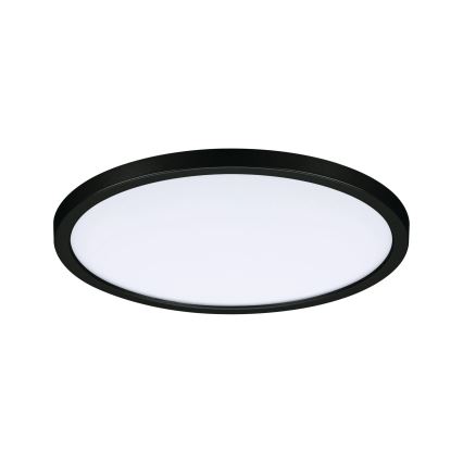 Paulmann 93102 - Faretto LED 16W IP44 dimmerabile per bagno AREO 230V 2000/3000/4000K Ø 23 cm nero