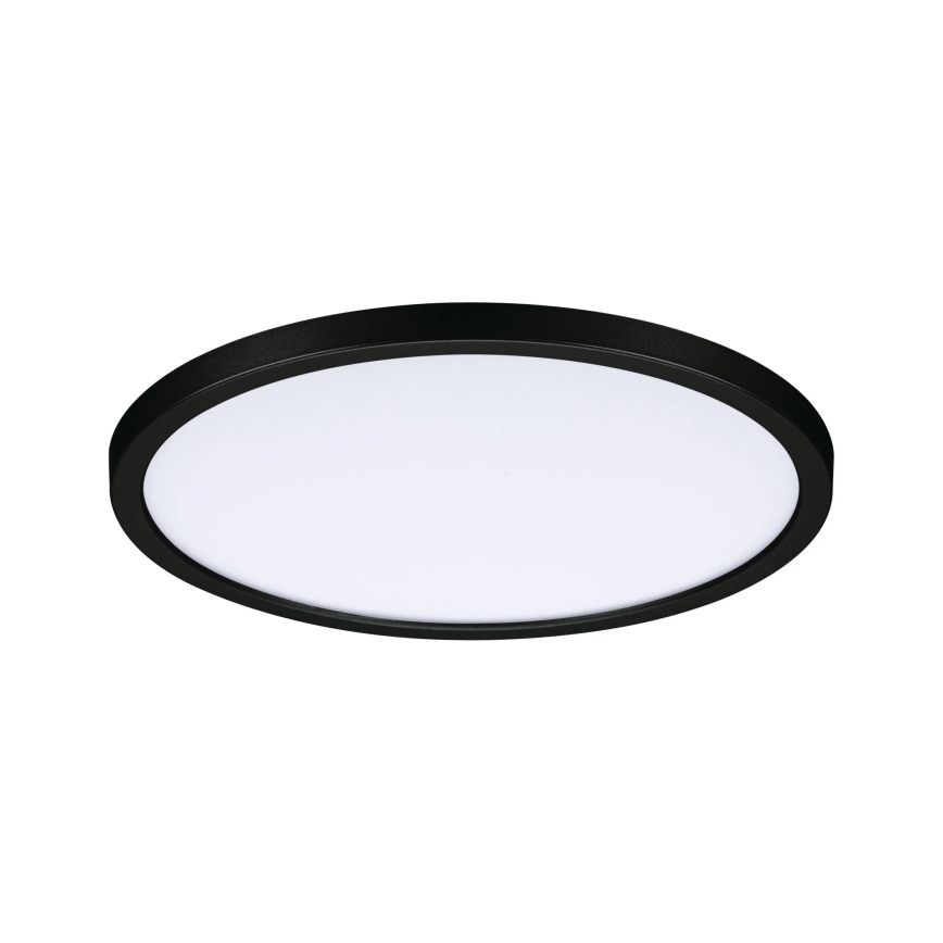 Paulmann 93102 - Faretto LED 16W IP44 dimmerabile per bagno AREO 230V 2000/3000/4000K Ø 23 cm nero