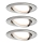 Paulmann 93483 - SET 3xLED/6,5W IP23 Faretto da incasso bagno dimmerabile NOVA 230V