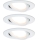 Paulmann 93485 - SET 3xLED/6W IP23 Lampada da incasso dimmerabile per bagni NOVA 230V