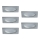 Paulmann 93587 - SET 5x Plafoniera LED 5xLED/0,4W/12V/230V 2700K