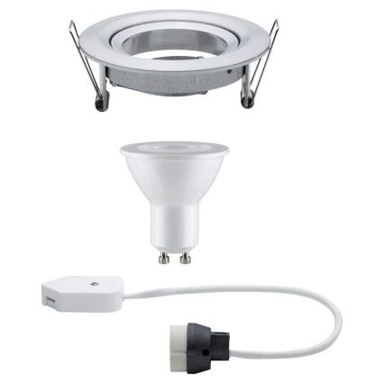 Paulmann 93602 - LED GU10/7W IP23 Lampada da incasso da bagno dimmerabile NOVA 230V