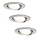 Paulmann 93607 - SET 3x LED GU10/7W IP23 Luce da bagno dimmerabile 230V