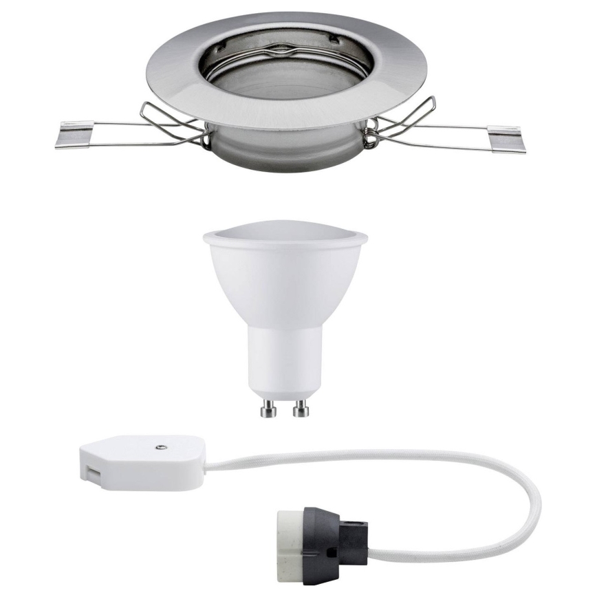 Paulmann 93659 - LED GU10/4,5W Luce da incasso COIN 230V