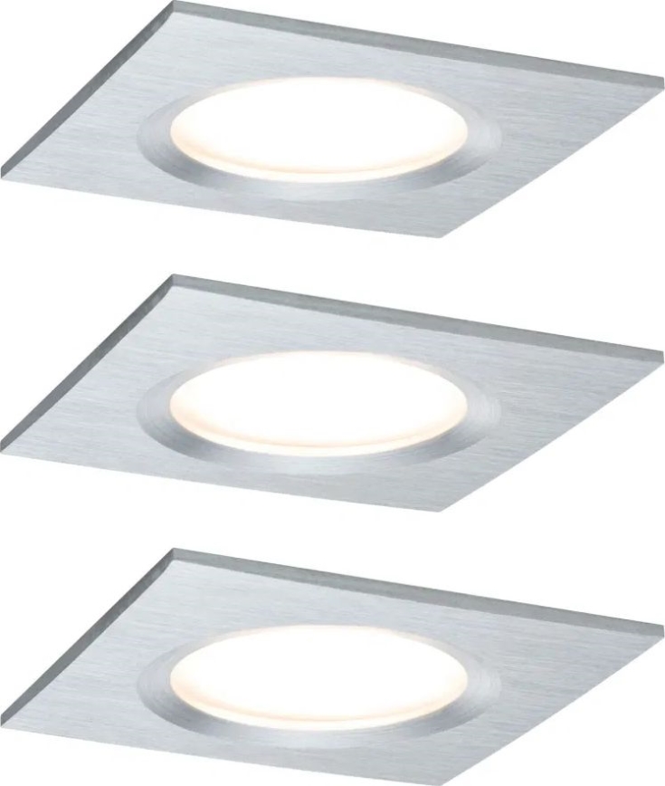 Paulmann 93895 - SET 3xLED/6W IP44 Lampada da incasso dimmerabile per bagni NOVA 230V